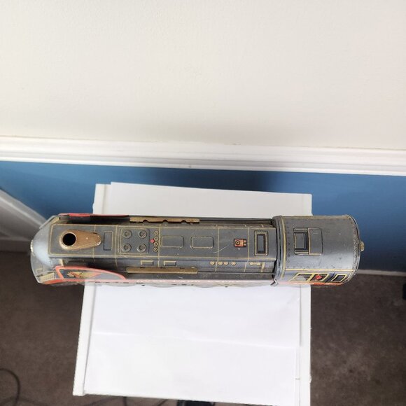Modern Toys Vintage Over Land Express Metal Train Japan - Picture 3 of 8